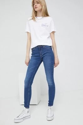 Zdjęcie produktu Tommy Jeans jeansy damskie kolor niebieski