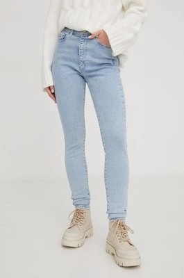 Zdjęcie produktu Tommy Jeans jeansy damskie kolor niebieski DW0DW17454
