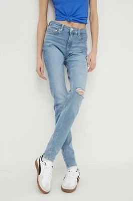 Zdjęcie produktu Tommy Jeans jeansy damskie kolor niebieski DW0DW17168