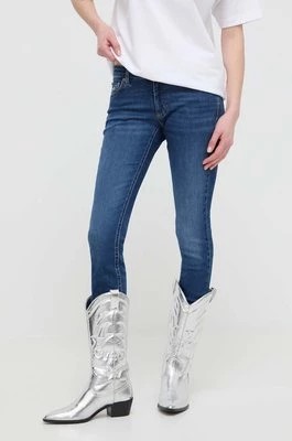 Zdjęcie produktu Tommy Jeans jeansy damskie kolor niebieski DW0DW17583
