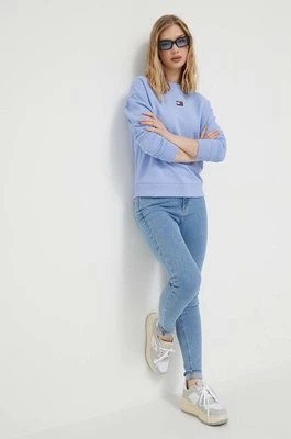 Zdjęcie produktu Tommy Jeans jeansy Nora damskie kolor niebieski DW0DW16011