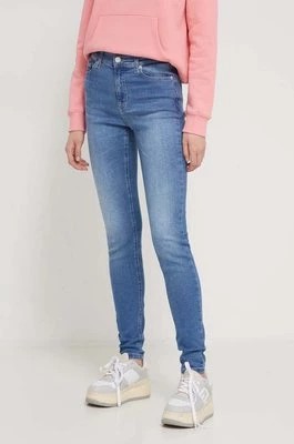 Zdjęcie produktu Tommy Jeans jeansy Nora damskie kolor niebieski DW0DW17568