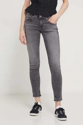 Zdjęcie produktu Tommy Jeans jeansy Scarlett damskie kolor szary DW0DW17595