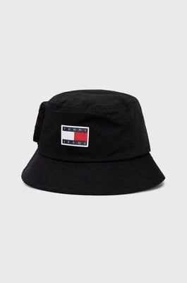 Zdjęcie produktu Tommy Jeans kapelusz bawełniany AM0AM08998.9BYY kolor czarny bawełniany