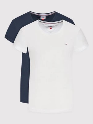 Zdjęcie produktu Tommy Jeans Komplet 2 t-shirtów Soft Jersey DW0DW11459 Kolorowy Regular Fit