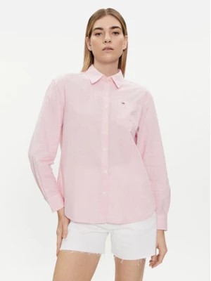 Zdjęcie produktu Tommy Jeans Koszula DW0DW17737 Różowy Boxy Fit