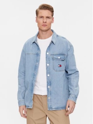 Zdjęcie produktu Tommy Jeans Koszula jeansowa Essential DM0DM18328 Błękitny Relaxed Fit