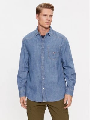 Zdjęcie produktu Tommy Jeans Koszula jeansowa Western DM0DM16609 Niebieski Relaxed Fit