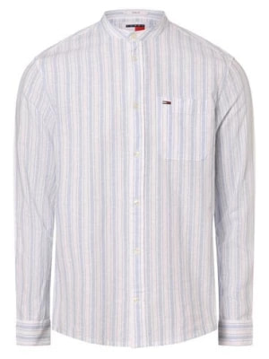 Zdjęcie produktu Tommy Jeans Koszula męska Mężczyźni Regular Fit Bawełna niebieski|biały w paski,