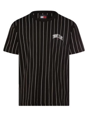 Zdjęcie produktu Tommy Jeans Koszulka męska Mężczyźni Bawełna czarny|biały w paski,