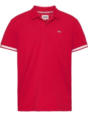 Zdjęcie produktu TOMMY JEANS Koszulka polo w kolorze czerwonym rozmiar: L
