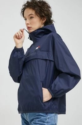 Zdjęcie produktu Tommy Jeans kurtka damska kolor granatowy przejściowa oversize