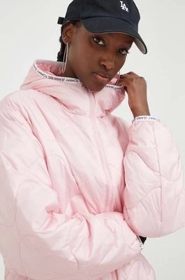 Zdjęcie produktu Tommy Jeans kurtka damska kolor różowy przejściowa DW0DW17242