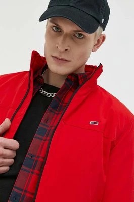 Zdjęcie produktu Tommy Jeans kurtka męska kolor czerwony przejściowa