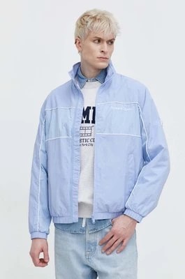 Zdjęcie produktu Tommy Jeans kurtka męska kolor niebieski przejściowa oversize DM0DM18694