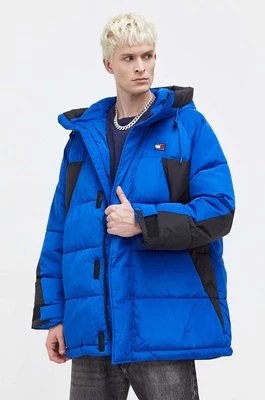 Zdjęcie produktu Tommy Jeans kurtka męska kolor niebieski zimowa oversize
