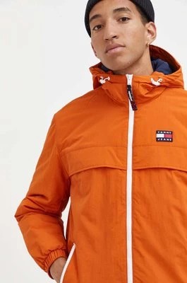 Zdjęcie produktu Tommy Jeans kurtka męska kolor pomarańczowy zimowa