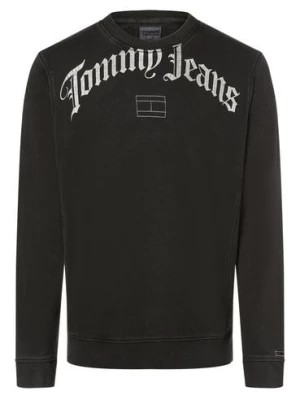Zdjęcie produktu Tommy Jeans Męska bluza nierozpinana Mężczyźni Bawełna czarny nadruk,
