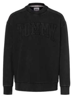 Zdjęcie produktu Tommy Jeans Męska bluza nierozpinana Mężczyźni Bawełna szary|czarny jednolity,