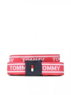Zdjęcie produktu Tommy Jeans Pasek Dziecięcy Webbing Belt AU0AU01627 Różowy