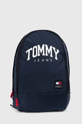 Zdjęcie produktu Tommy Jeans plecak męski kolor granatowy duży z nadrukiem AM0AM12129