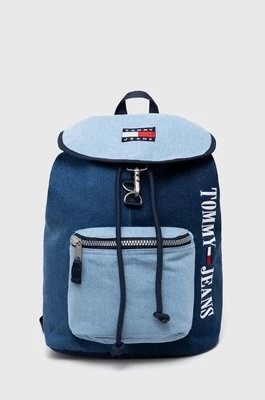 Zdjęcie produktu Tommy Jeans plecak męski kolor niebieski duży wzorzysty