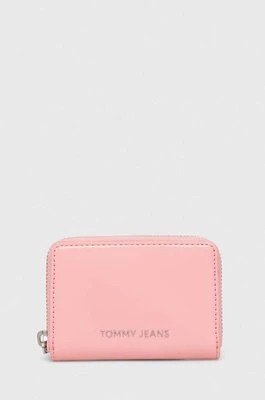 Zdjęcie produktu Tommy Jeans portfel damski kolor różowy AW0AW15935