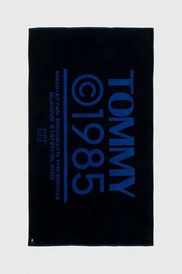 Zdjęcie produktu Tommy Jeans ręcznik bawełniany kolor granatowy UU0UU00090