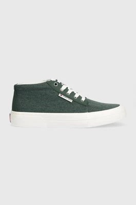 Zdjęcie produktu Tommy Jeans sneakersy TJM MID CUT CANVAS COLOR kolor zielony EM0EM01412