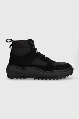 Zdjęcie produktu Tommy Jeans sneakersy TJM MIX MATERIAL BOOT kolor czarny EM0EM01245
