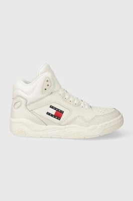 Zdjęcie produktu Tommy Jeans sneakersy TJW NEW BASKET MC kolor biały EN0EN02493