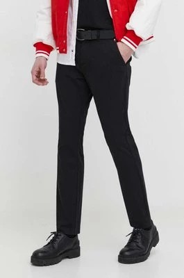 Zdjęcie produktu Tommy Jeans spodnie męskie kolor czarny dopasowane DM0DM19166