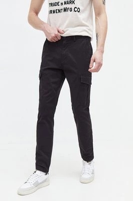 Zdjęcie produktu Tommy Jeans spodnie męskie kolor czarny w fasonie cargo DM0DM18341
