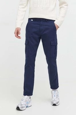 Zdjęcie produktu Tommy Jeans spodnie męskie kolor granatowy w fasonie cargo