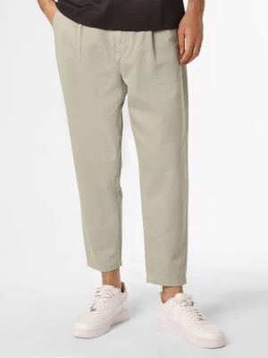 Zdjęcie produktu Tommy Jeans Spodnie Mężczyźni Bawełna zielony jednolity,