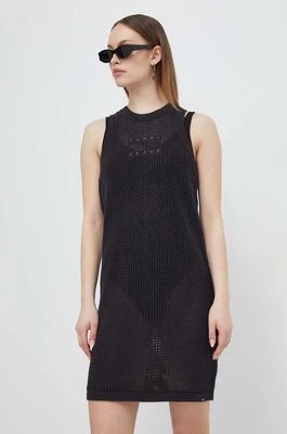 Zdjęcie produktu Tommy Jeans sukienka kolor czarny mini prosta DW0DW17930