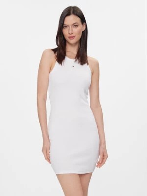 Zdjęcie produktu Tommy Jeans Sukienka letnia Essential DW0DW17406 Biały Skinny Fit