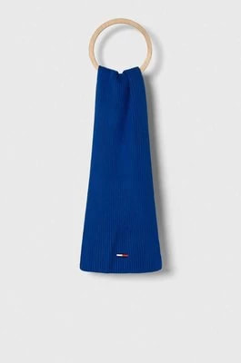 Zdjęcie produktu Tommy Jeans szalik męski kolor niebieski gładki