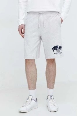 Zdjęcie produktu Tommy Jeans szorty bawełniane kolor szary DM0DM18799