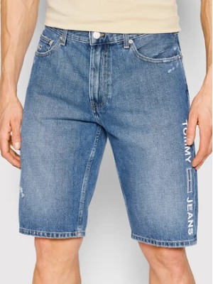 Zdjęcie produktu Tommy Jeans Szorty jeansowe Dad DM0DM12669 Niebieski Regular Fit