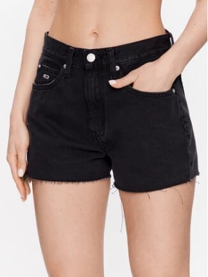 Zdjęcie produktu Tommy Jeans Szorty jeansowe Hot Pant DW0DW15591 Czarny Regular Fit