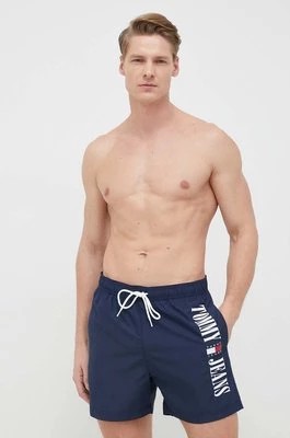 Zdjęcie produktu Tommy Jeans szorty kąpielowe kolor granatowy
