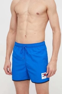 Zdjęcie produktu Tommy Jeans szorty kąpielowe kolor niebieski UM0UM03149