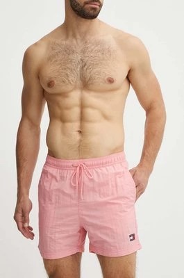 Zdjęcie produktu Tommy Jeans szorty kąpielowe kolor różowy UM0UM03147