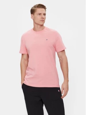 Zdjęcie produktu Tommy Jeans T-Shirt Classic DM0DM09598 Różowy Regular Fit