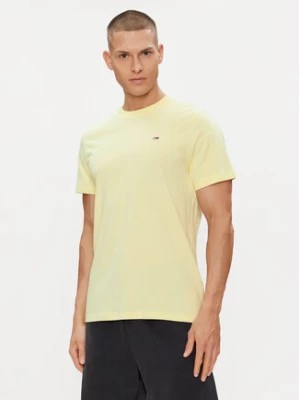 Zdjęcie produktu Tommy Jeans T-Shirt Classic DM0DM09598 Żółty Regular Fit