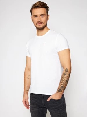 Zdjęcie produktu Tommy Jeans T-Shirt DM0DM04411 Biały Regular Fit