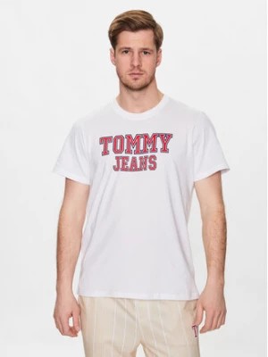 Zdjęcie produktu Tommy Jeans T-Shirt Essential DM0DM16405 Biały Regular Fit