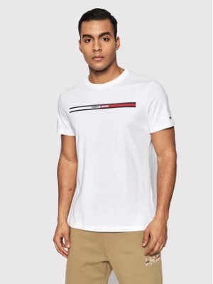 Zdjęcie produktu Tommy Jeans T-Shirt Essential Flag DM0DM13509 Biały Regular Fit