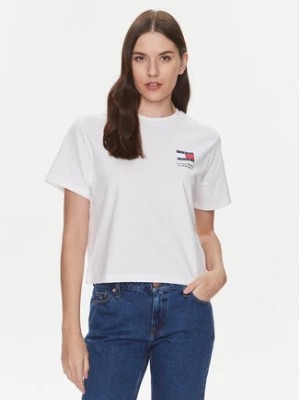 Zdjęcie produktu Tommy Jeans T-Shirt Graphic DW0DW17365 Biały Boxy Fit